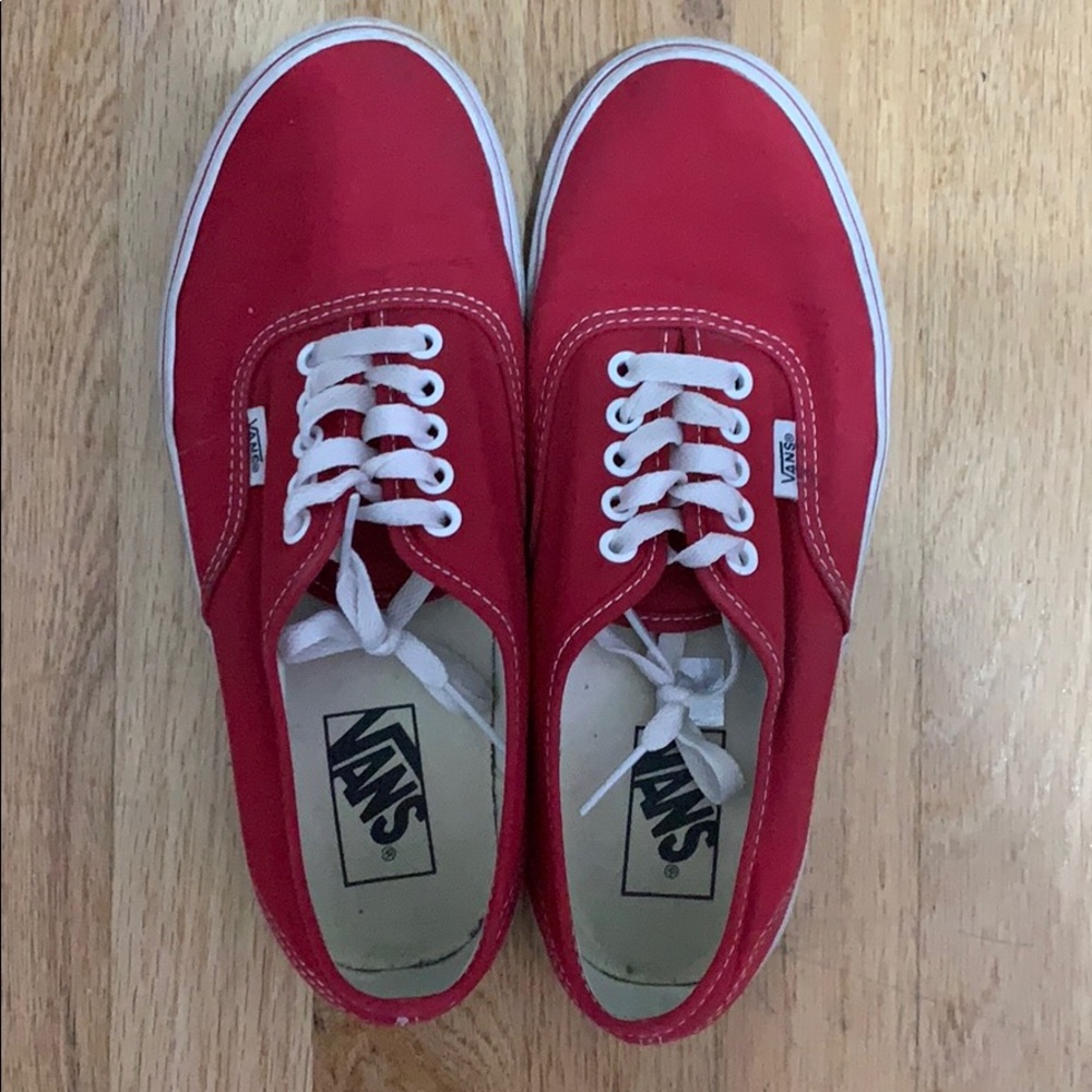 Red Vans